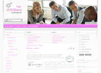 Mx Joofree3 Pink free joomla Template